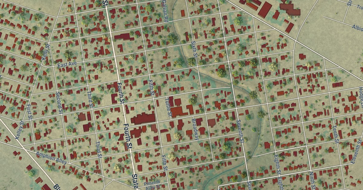 Map of Poteet, Texas in 2026