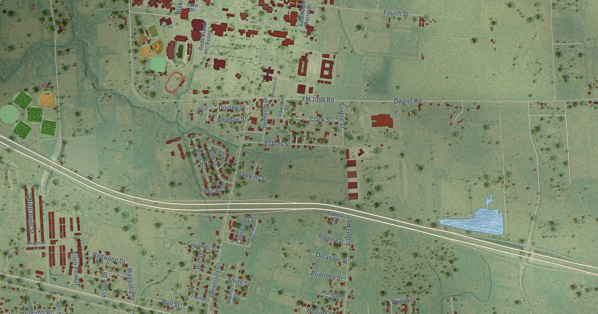 Map of Prairie View, Texas in 2026