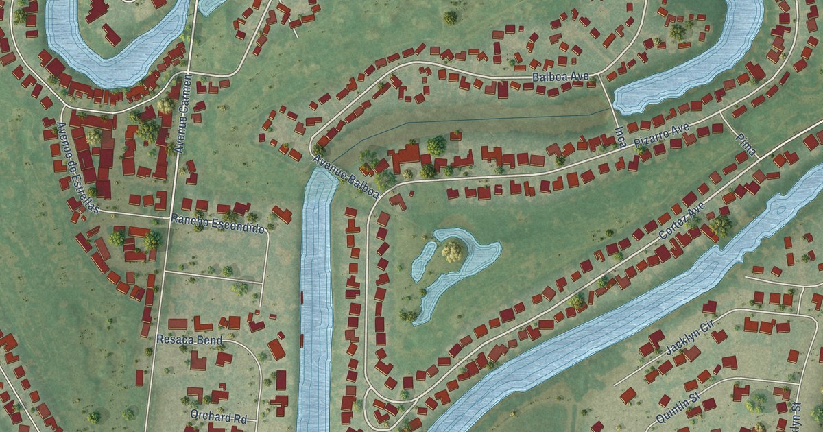 Map of Rancho Viejo, Texas in 2026