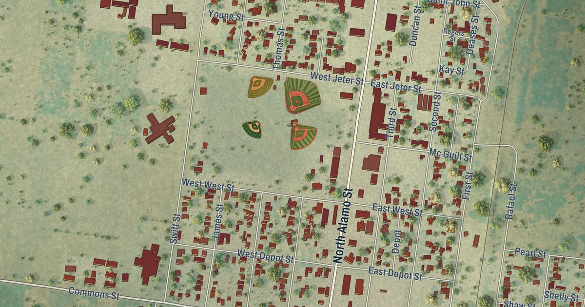 Map of Refugio, Texas in 2026