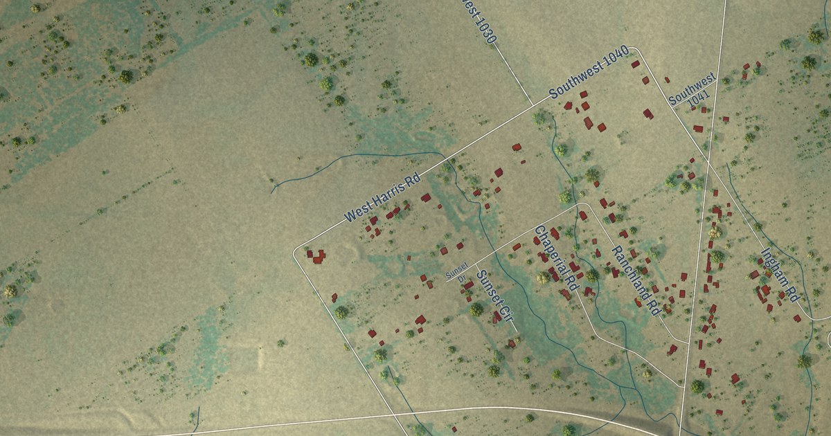 Map of Retreat, Texas in 2026