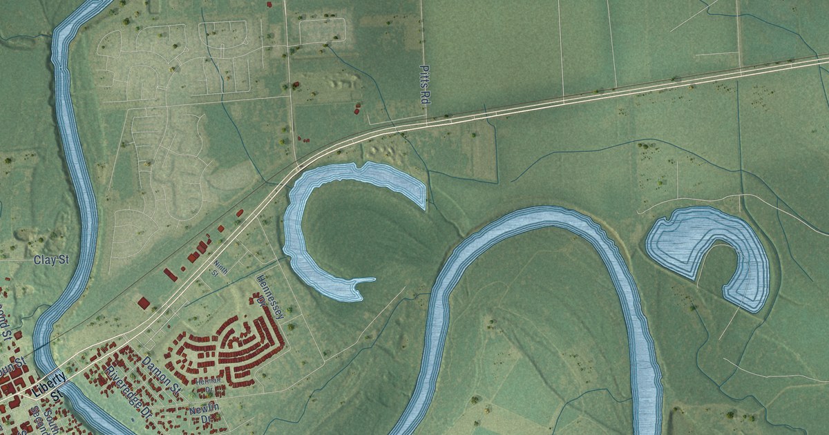 Map of Richmond, Texas in 2026