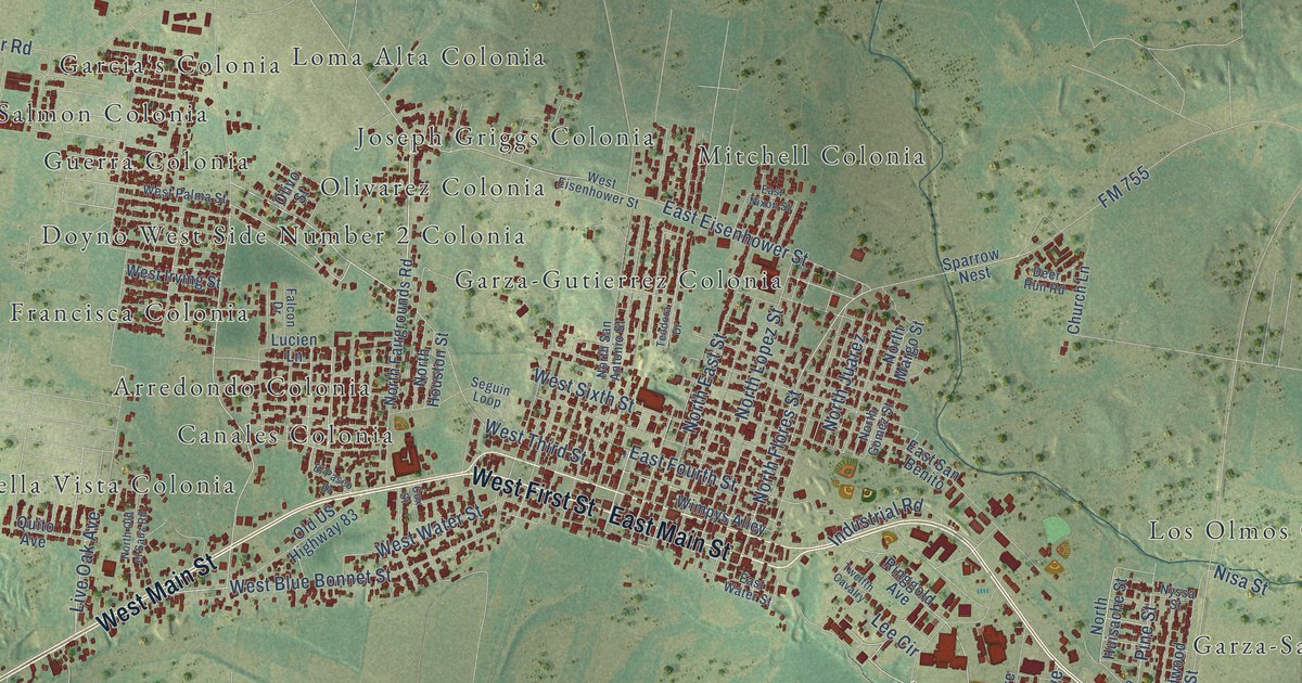 Map of Rio Grande City, Texas in 2026