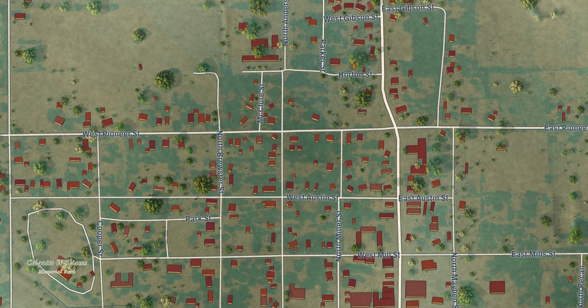 Map of Rising Star, Texas in 2026