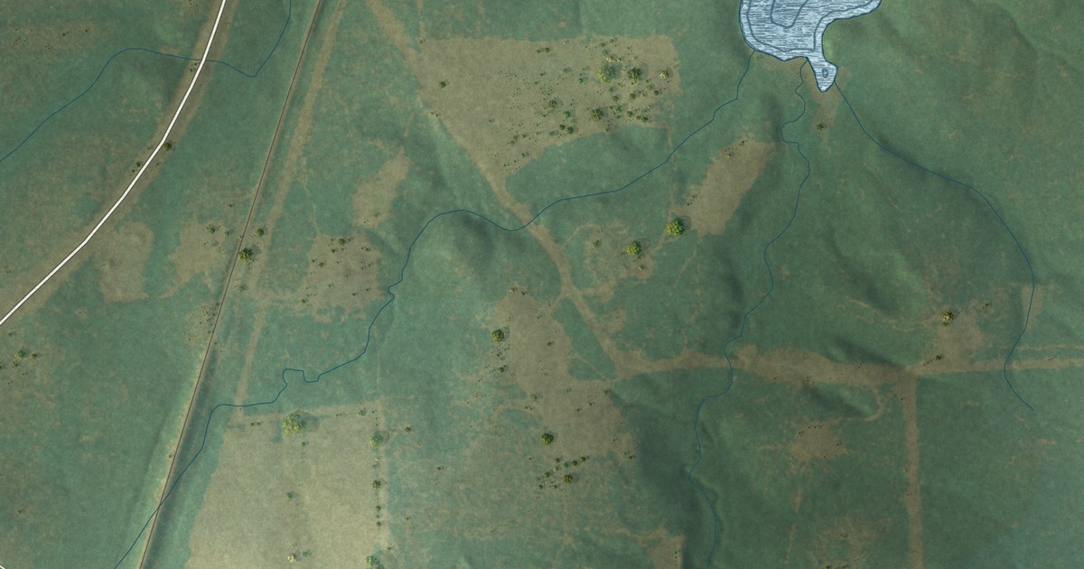 Map of Rocky Mound, Texas in 2026