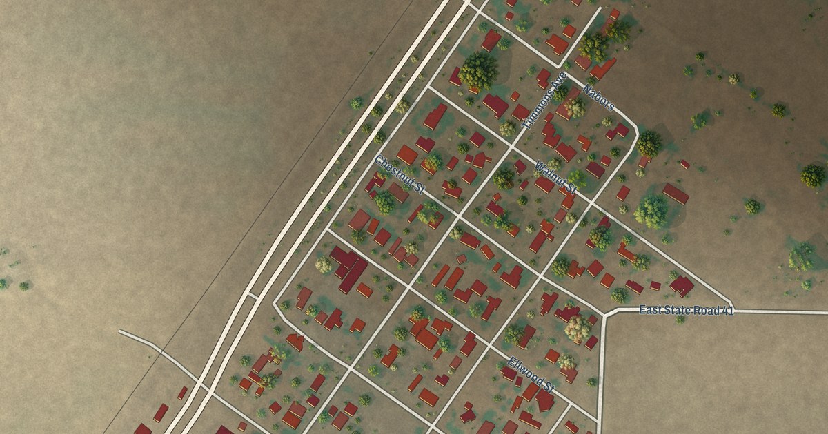 Map of Ropesville, Texas in 2026