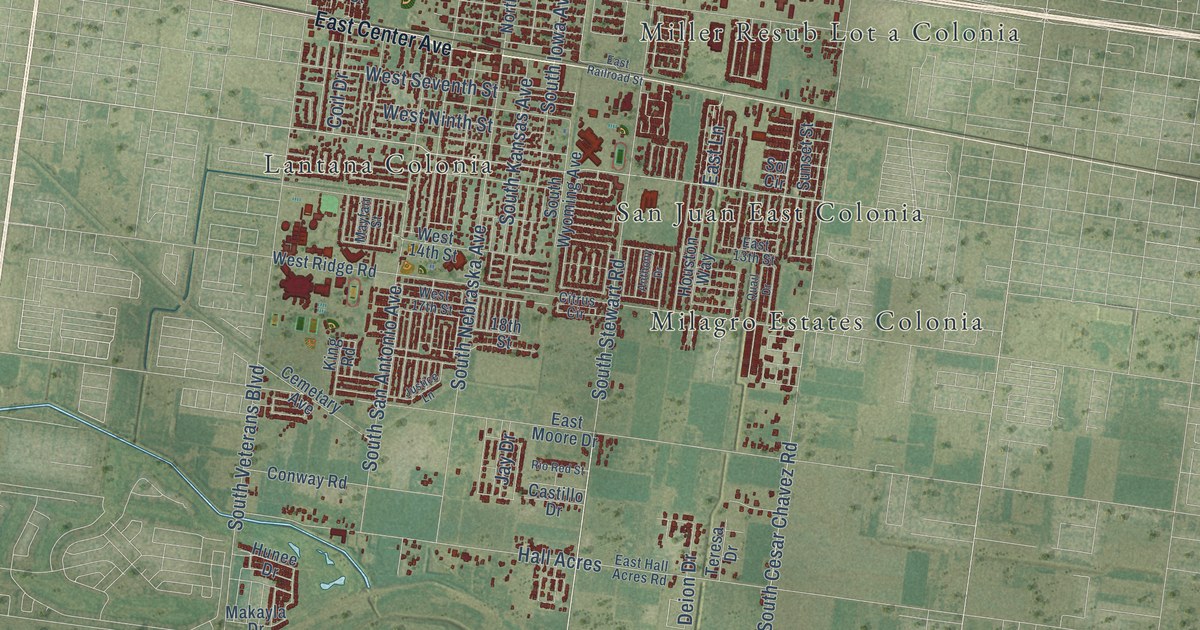 Map of San Juan, Texas in 2026