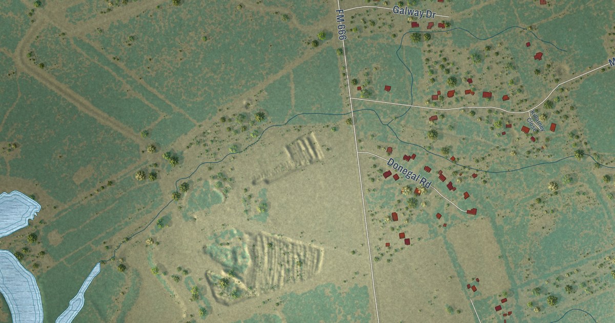 Map of San Patricio, Texas in 2026