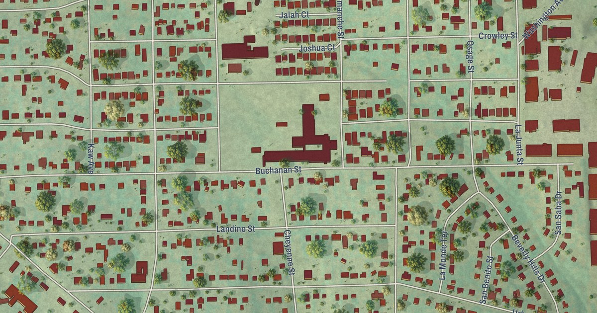 Map of Sansom Park, Texas in 2026