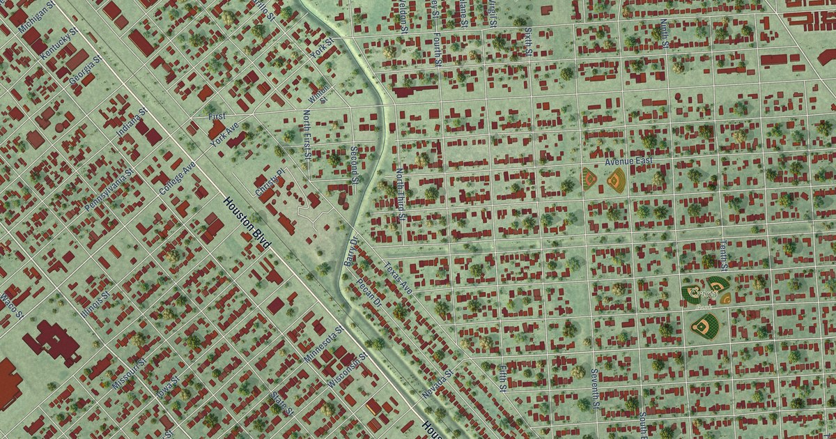Map of South Houston, Texas in 2026