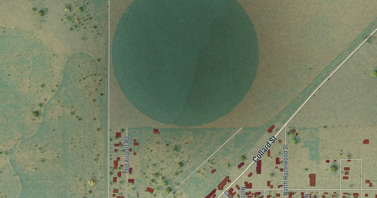 Map of Spearman, Texas in 2026