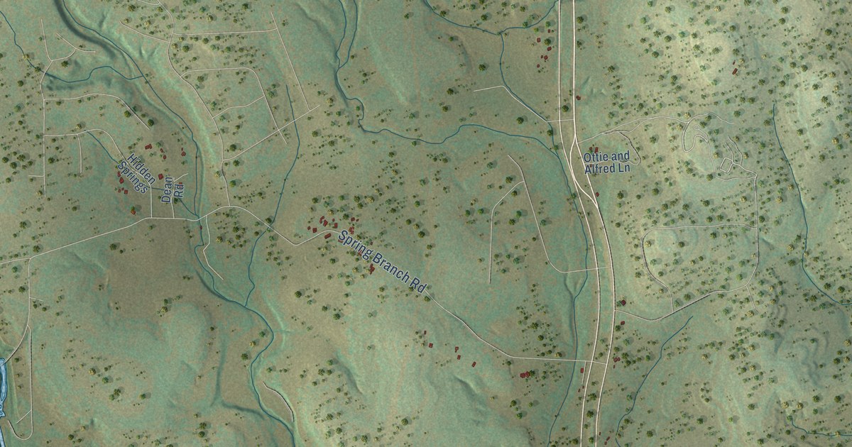 Map of Spring Branch, Texas in 2026