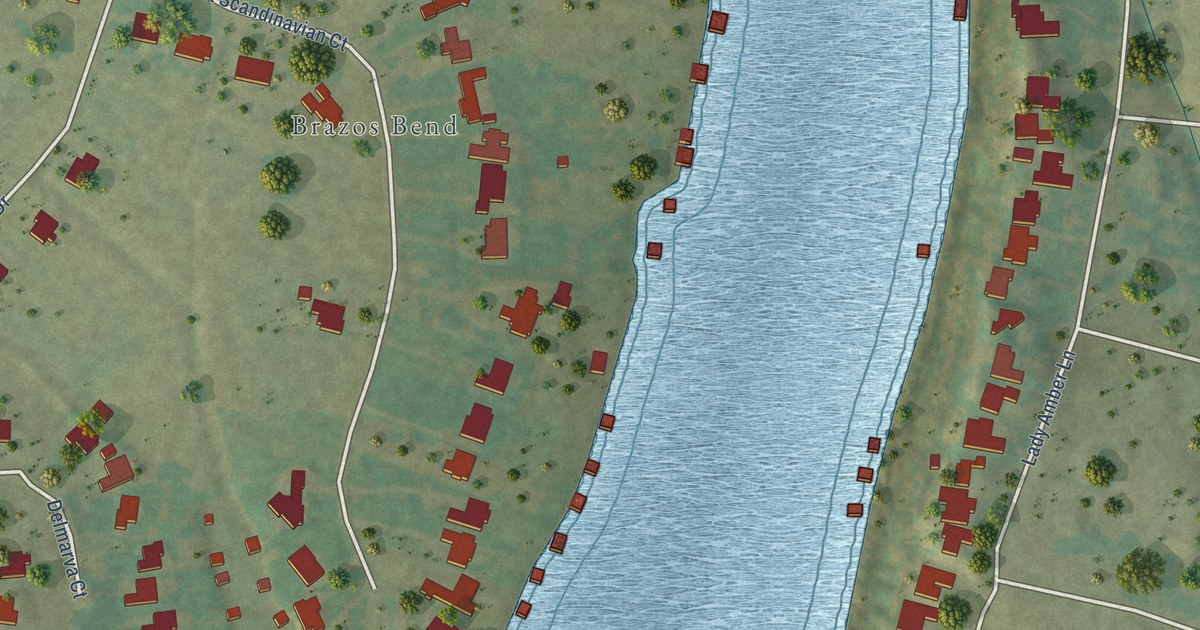Map of Stockton Bend, Texas in 2026
