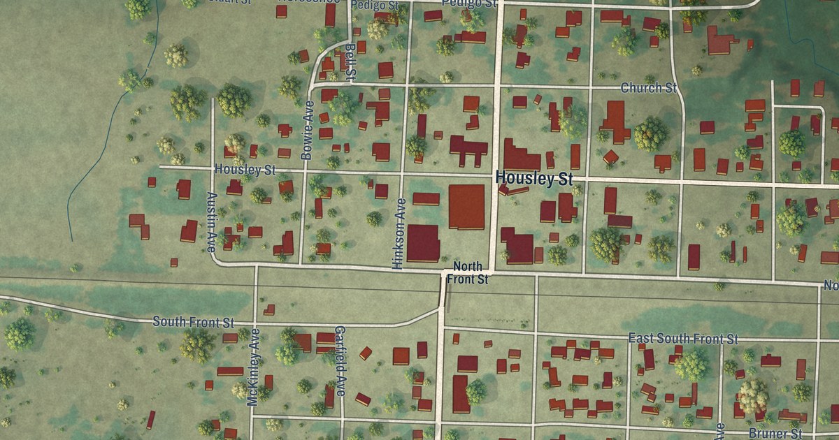 Map of Strawn, Texas in 2026