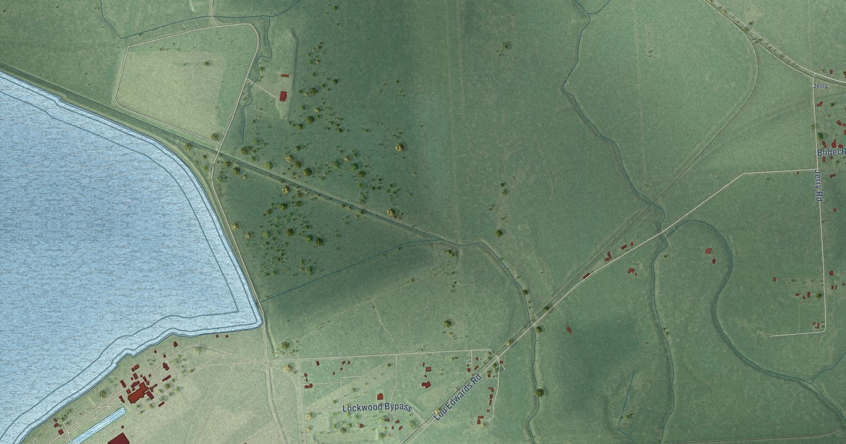 Map of Thompsons, Texas in 2026