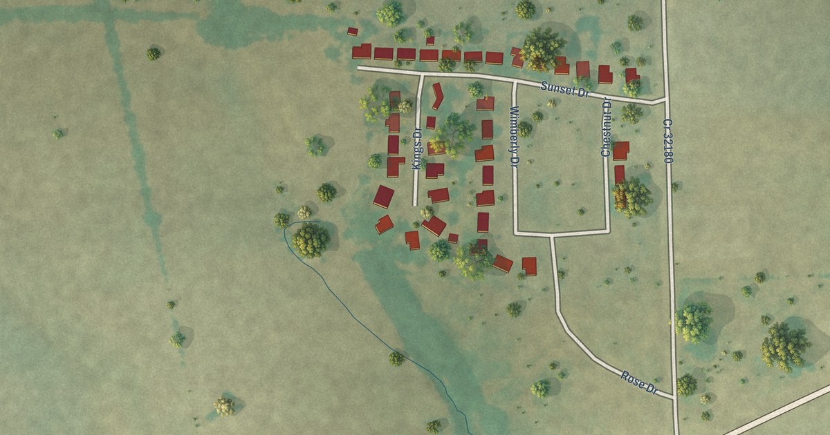 Map of Toco, Texas in 2026