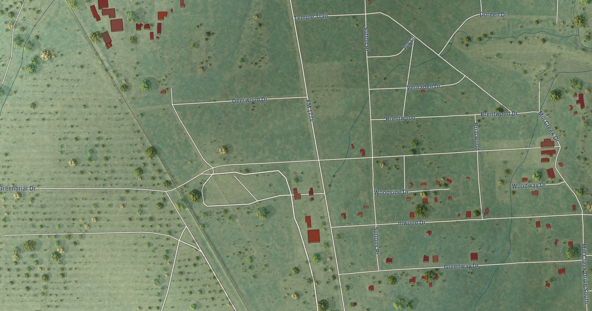 Map of Todd Mission, Texas in 2026