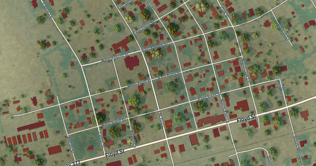 Map of Tolar, Texas in 2026