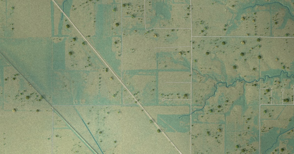 Map of Trenton, Texas in 2026
