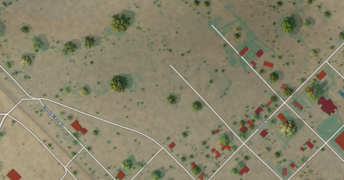 Map of Valentine, Texas in 2026