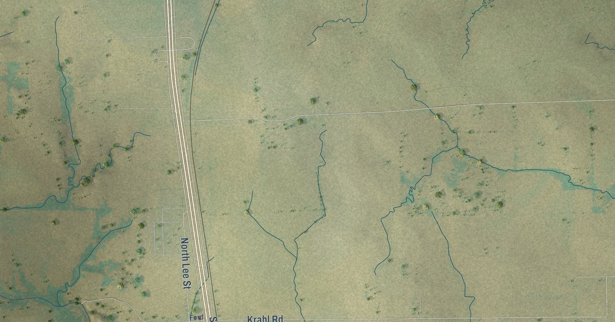 Map of Valley View, Texas in 2026