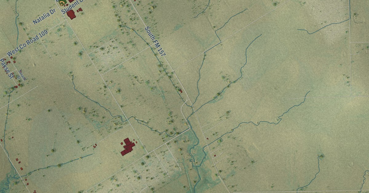 Map of Venus, Texas in 2026
