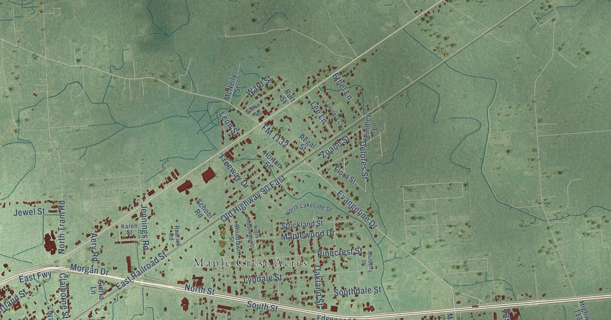 Map of Vidor, Texas in 2026