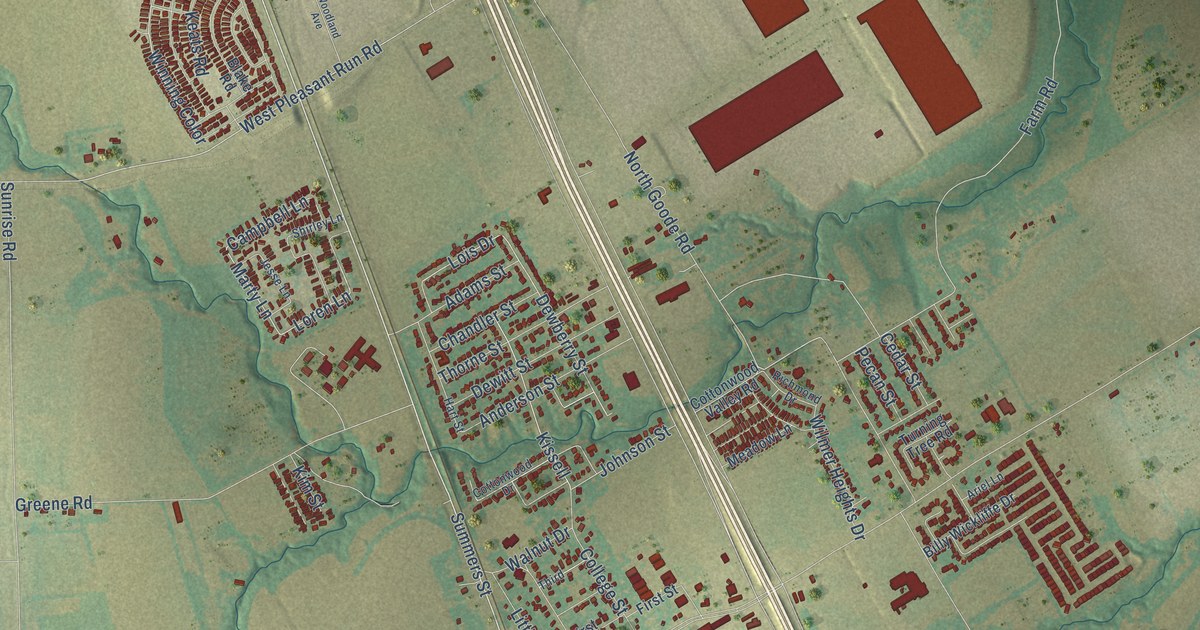 Map of Wilmer, Texas in 2026