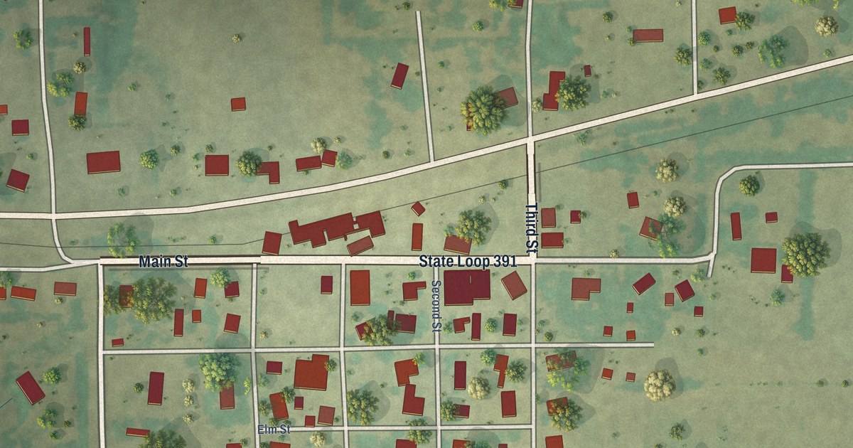 Map of Windom, Texas in 2026