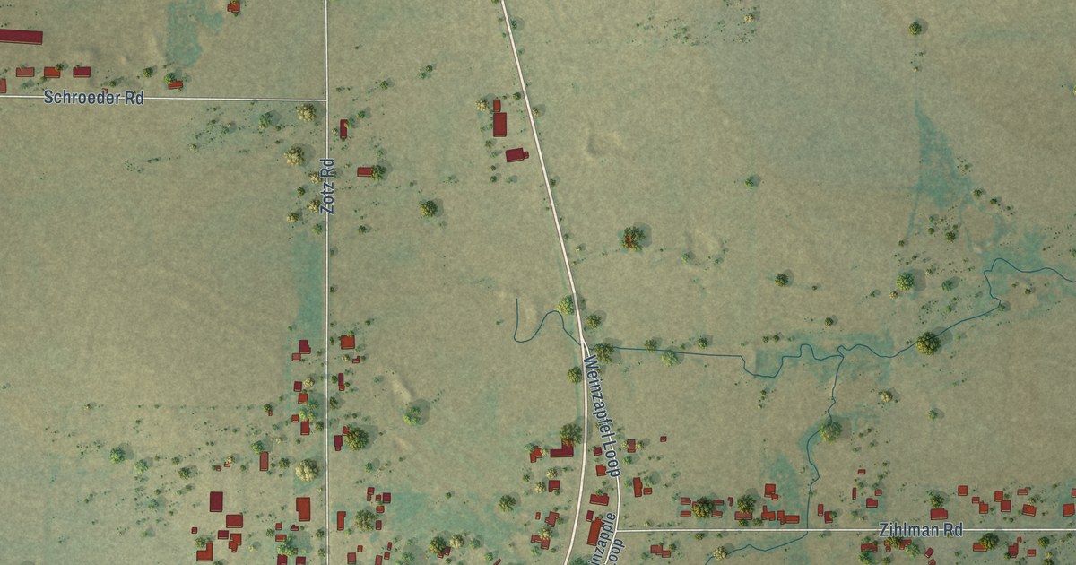 Map of Windthorst, Texas in 2026