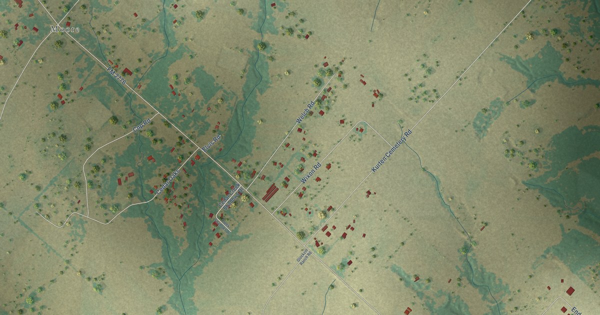 Map of Wixon Valley, Texas in 2026