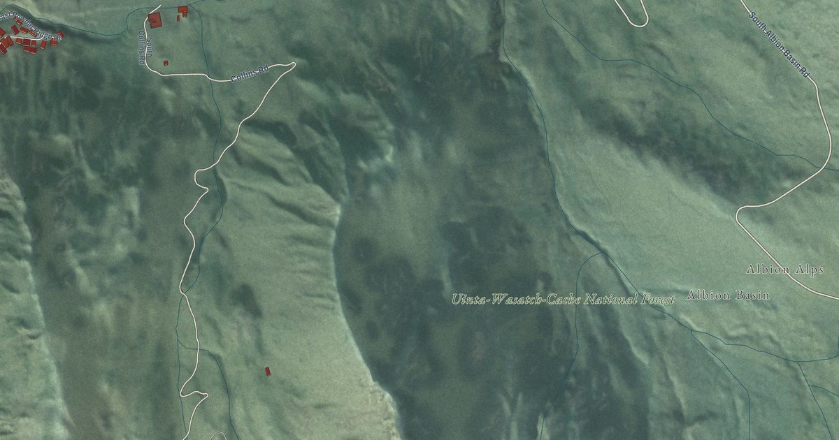 Map of Alta, Utah in 2026