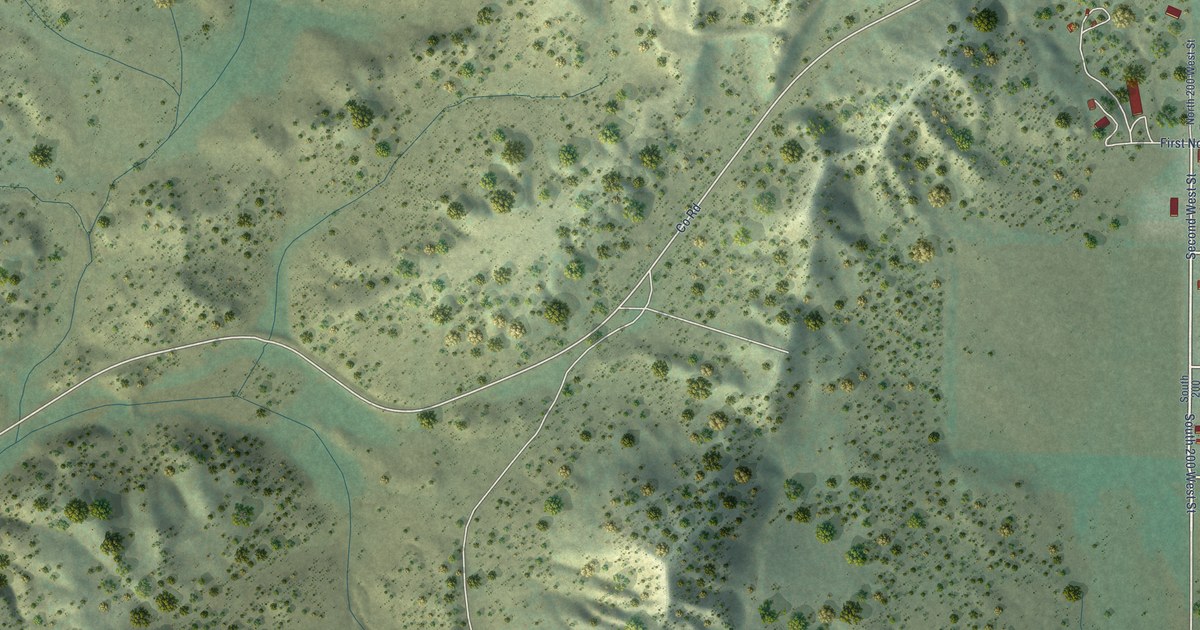 Map of Alton, Utah in 2026