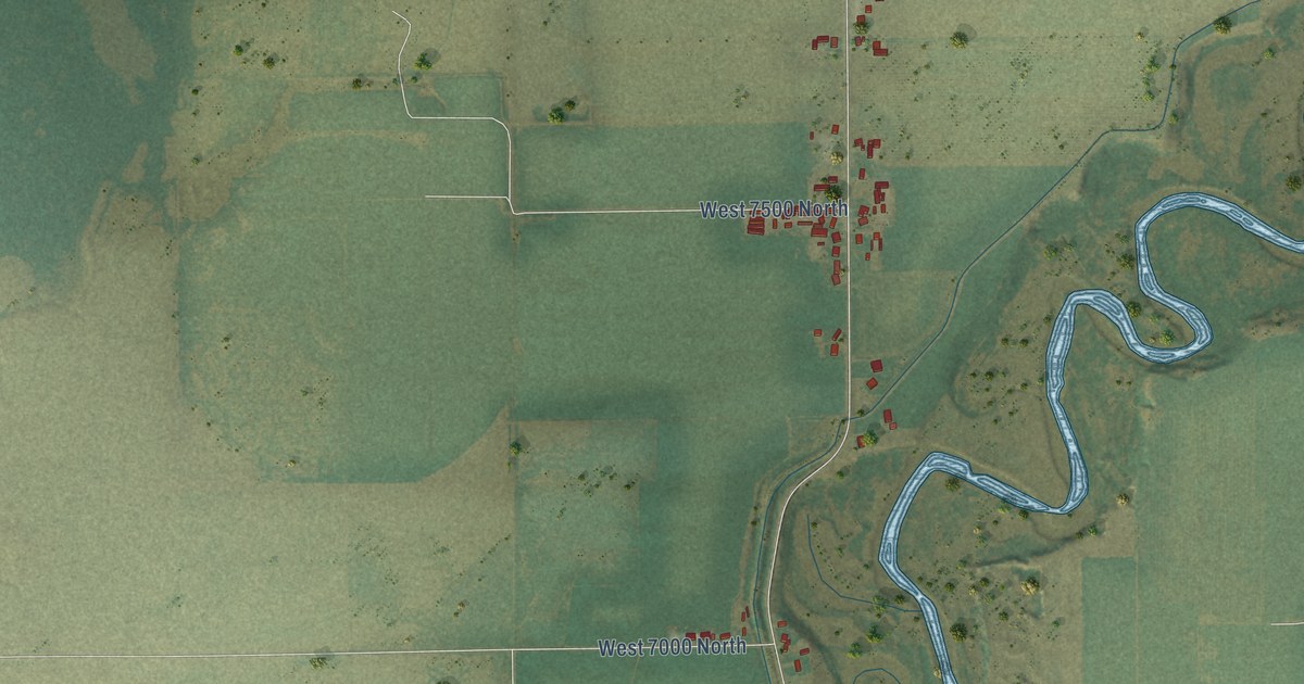 Map of Amalga, Utah in 2026