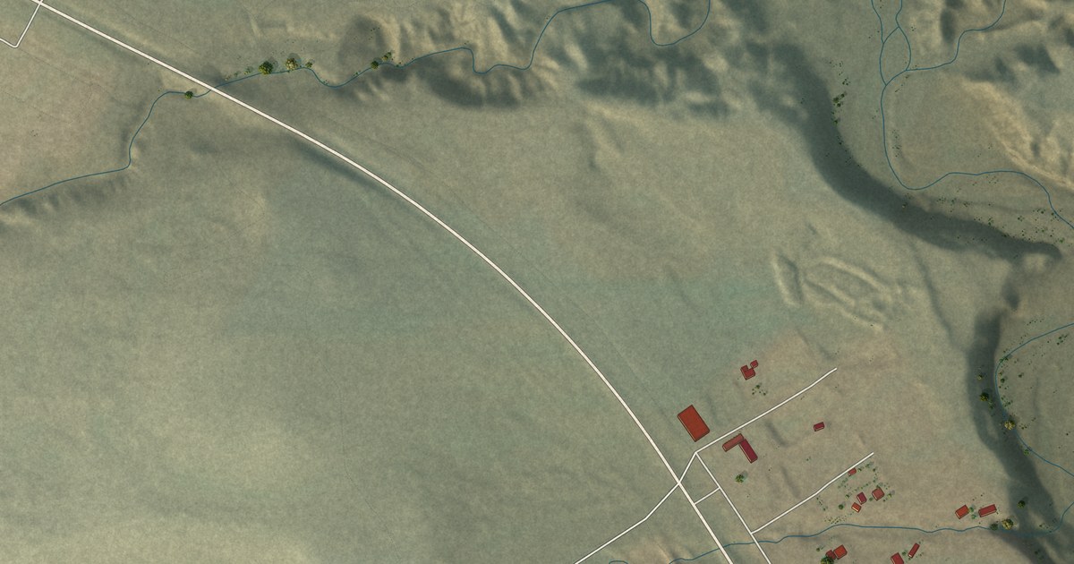Map of Big Water, Utah in 2026