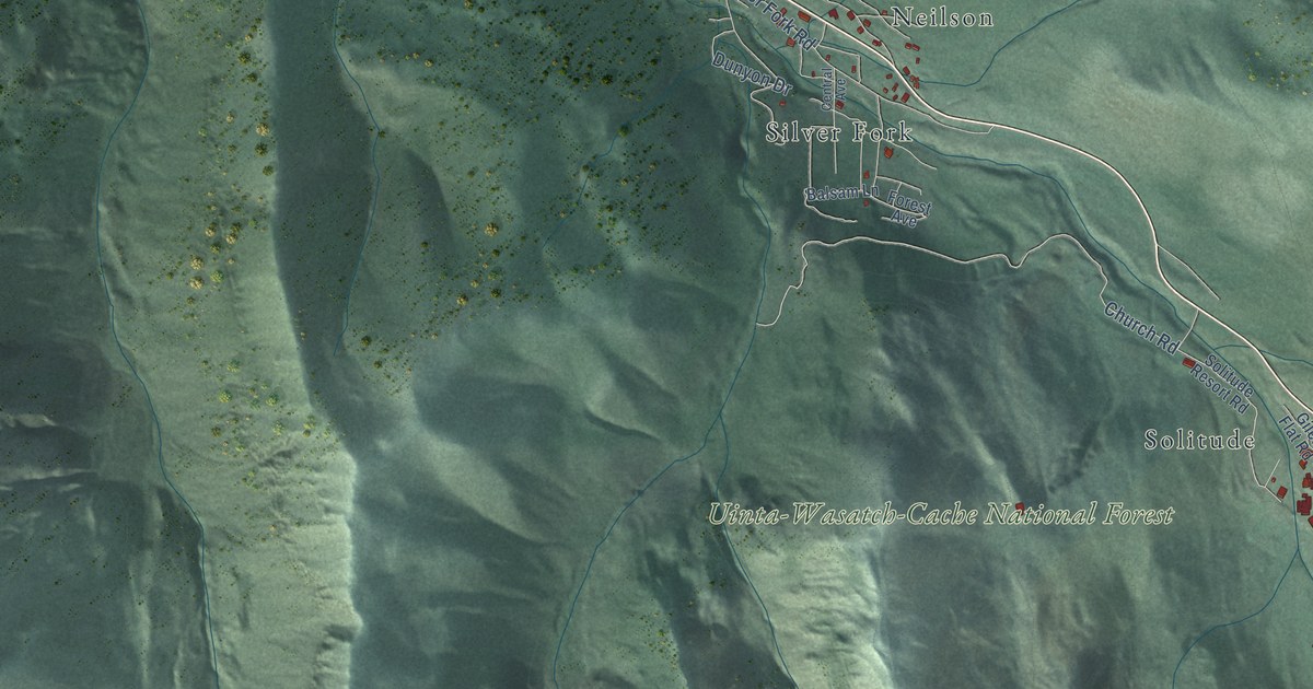 Map of Brighton, Utah in 2026