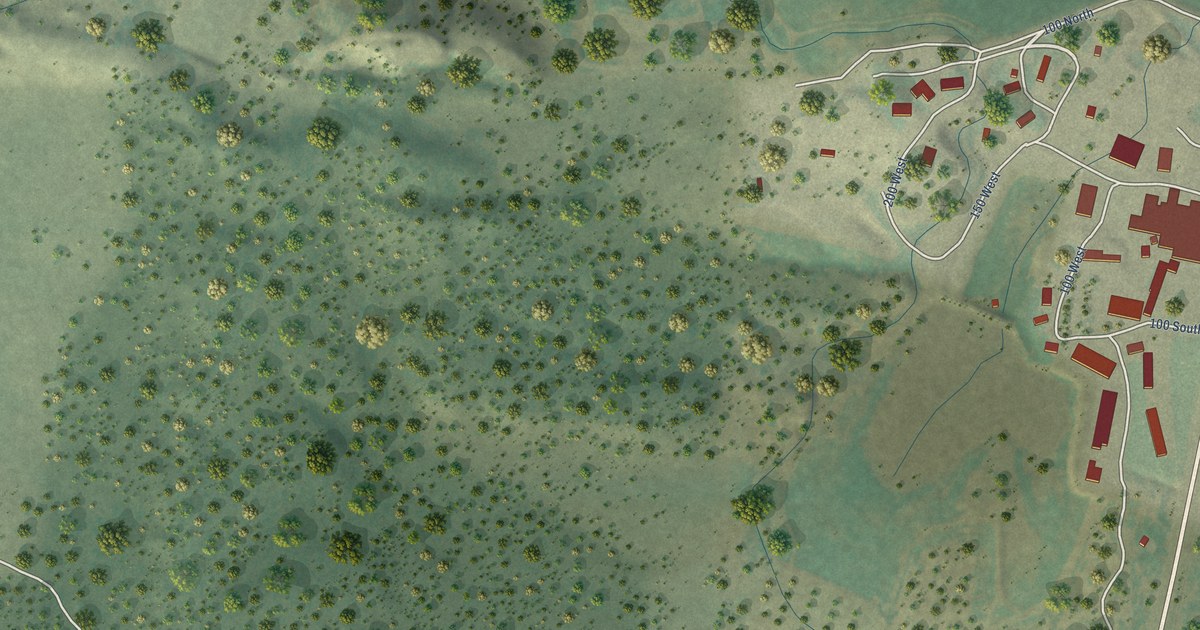 Map of Bryce Canyon City, Utah in 2026