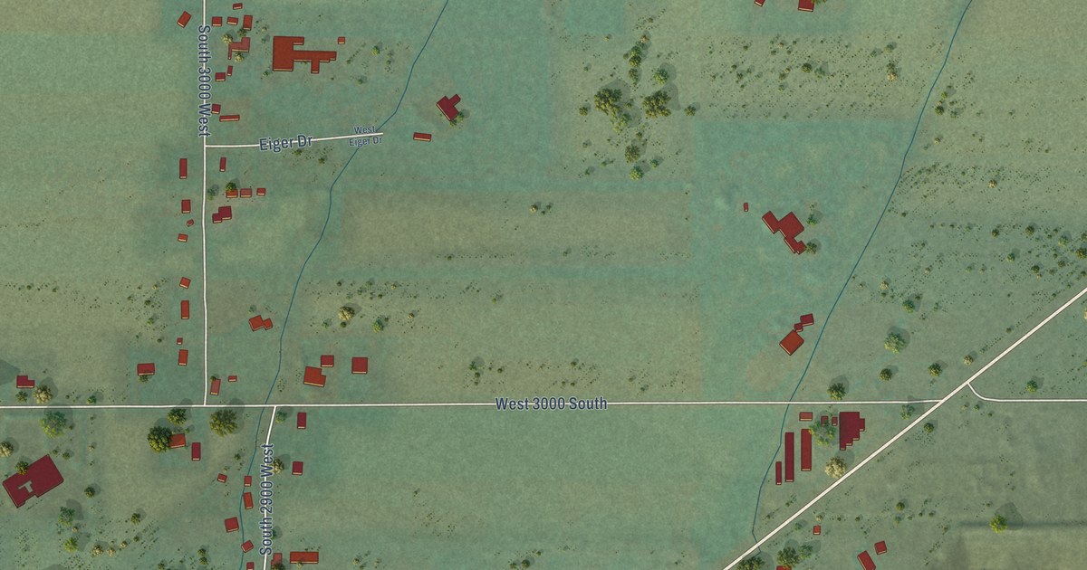 Map of Charleston, Utah in 2026