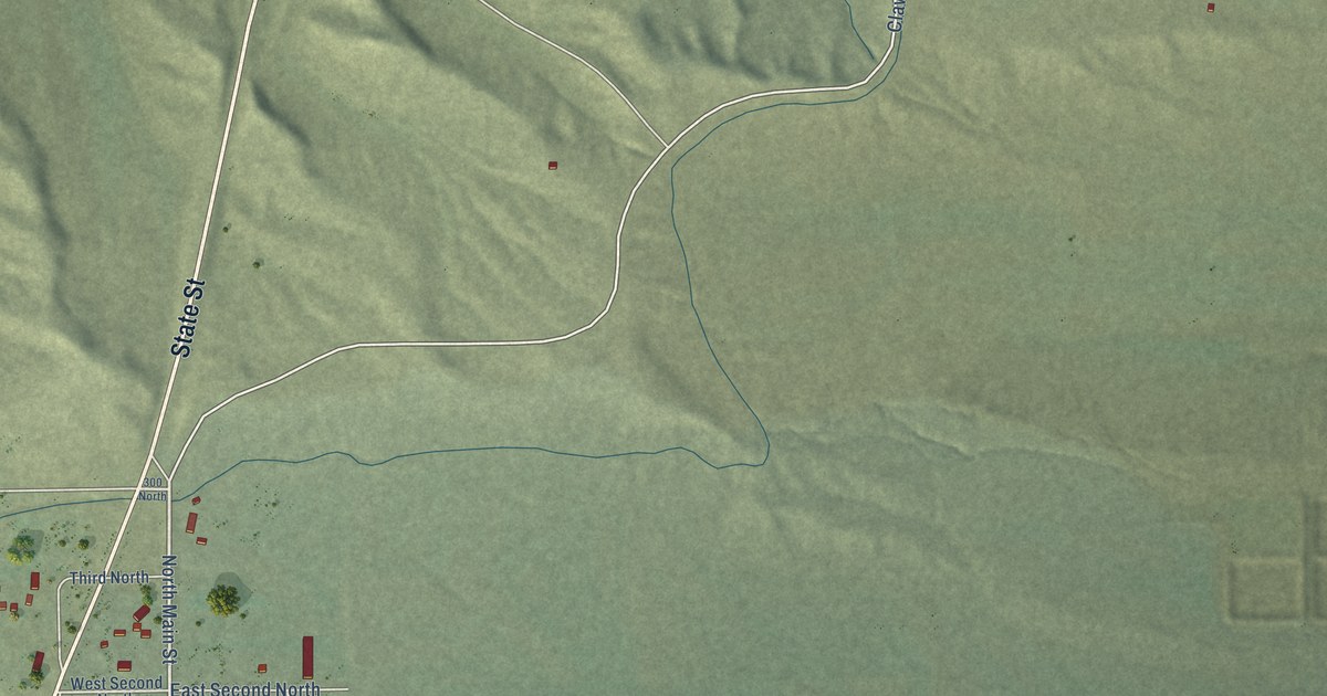Map of Clawson, Utah in 2026