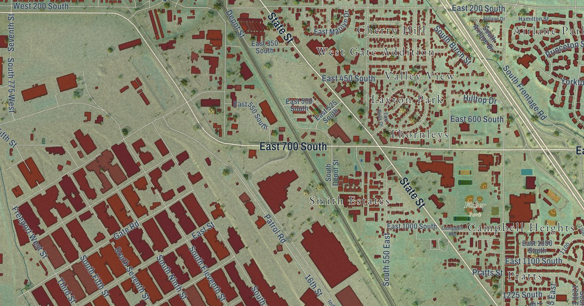 Map of Clearfield, Utah in 2026
