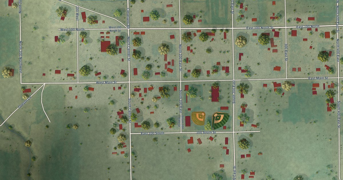 Map of Elmo, Utah in 2026