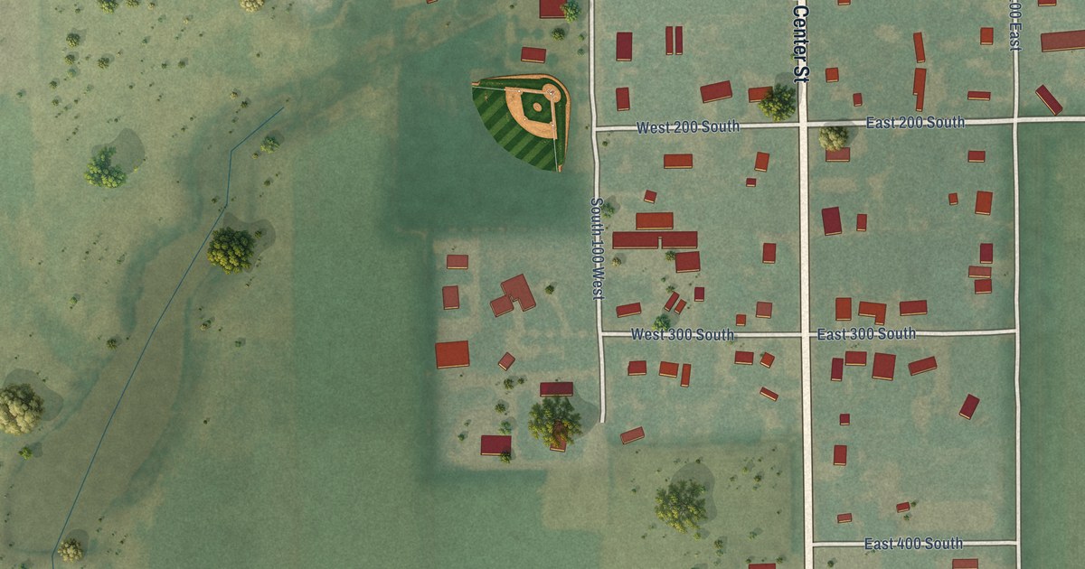 Map of Fielding, Utah in 2026