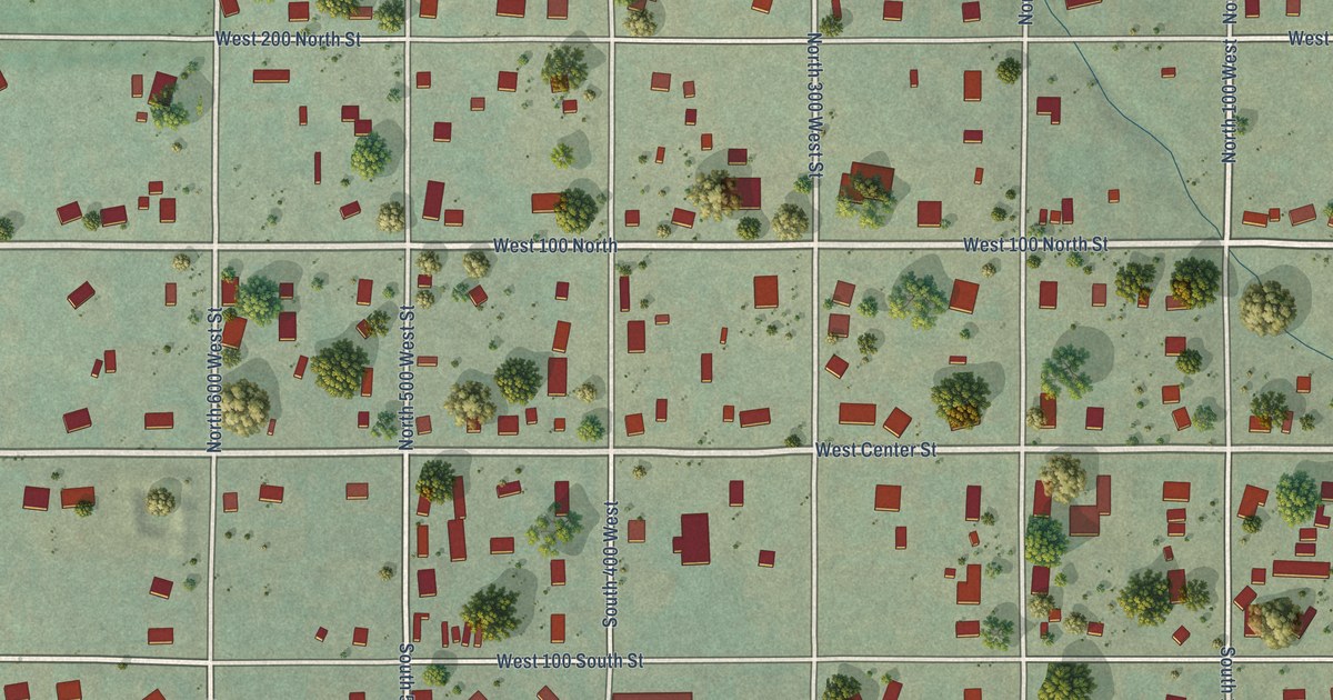 Map of Fountain Green, Utah in 2026