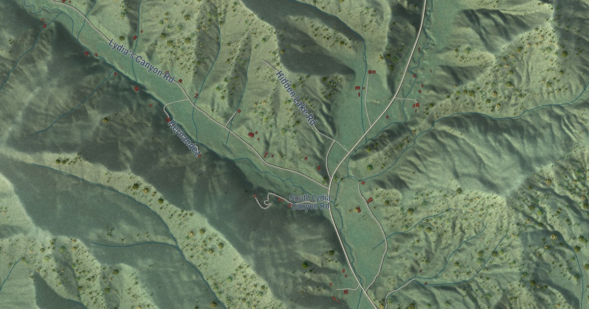 Map of Glendale, Utah in 2026