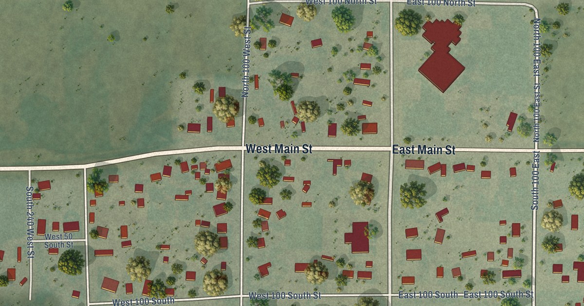 Map of Goshen, Utah in 2026