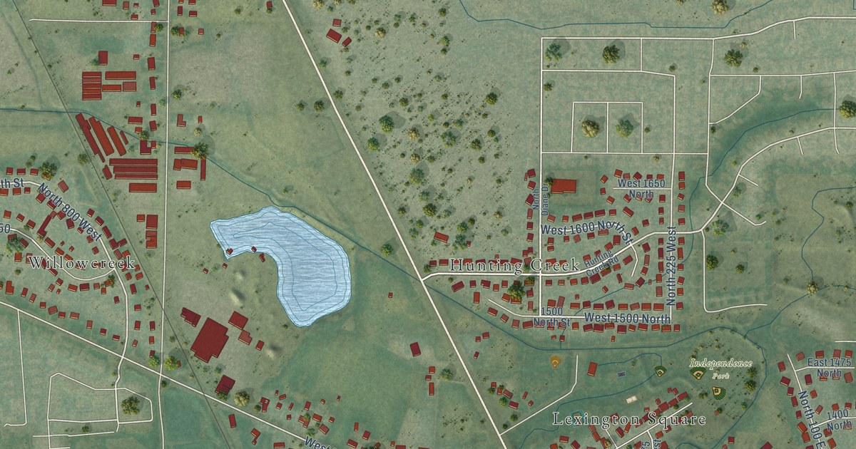 Map of Harrisville, Utah in 2026