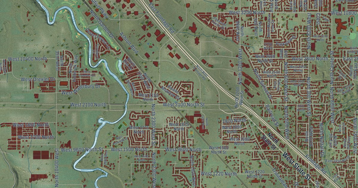Map of Lehi, Utah in 2026