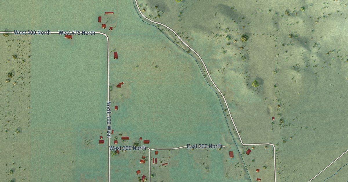 Map of Lyman, Utah in 2026