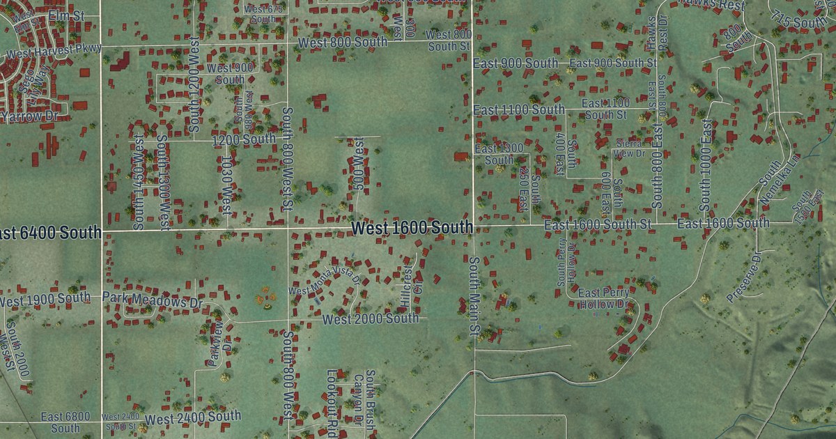 Map of Mapleton, Utah in 2026