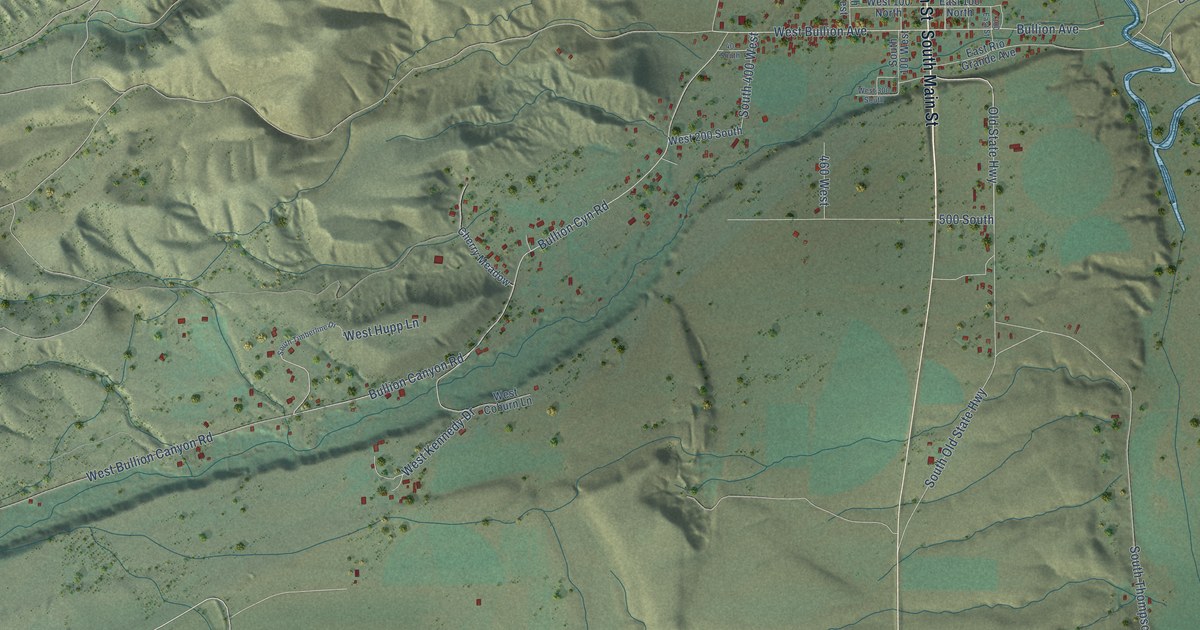 Map of Marysvale, Utah in 2026